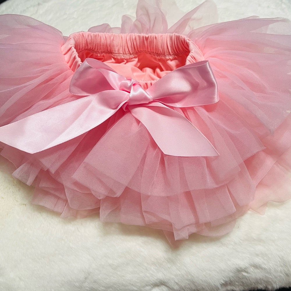 Infant Ruffle Skirt-pink